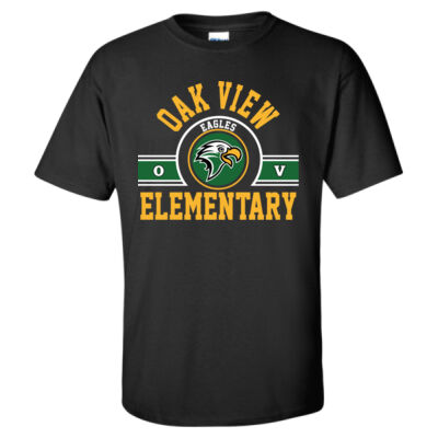 Oakview-Dark-Collegiate-Adult-T-Shirt Thumbnail