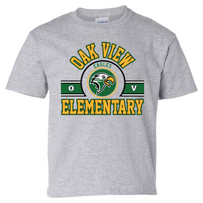 Oakview-Grey-Collegiate-Youth-T-Shirt Thumbnail