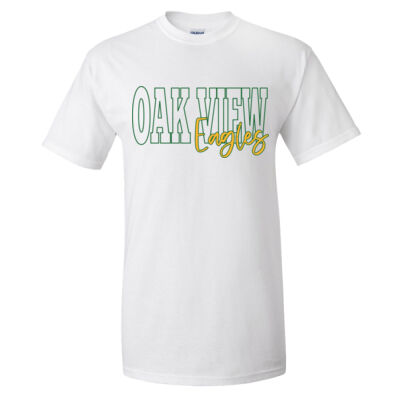 Oakview-Light-Stacked-Adult-T-Shirt Thumbnail